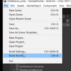 Run Unity Project Directly on Your Android Mobile – DevCodeLight