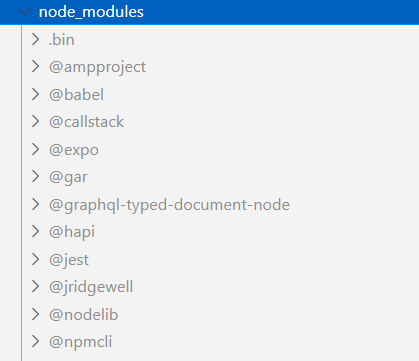 Borrar todos los packetes o plugins (dependencias) de npm en React o React Native