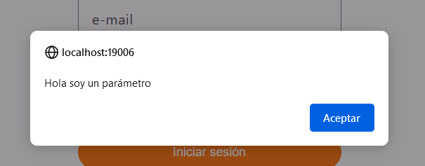 Pasar parámetros a un Screen o pantalla en React Native